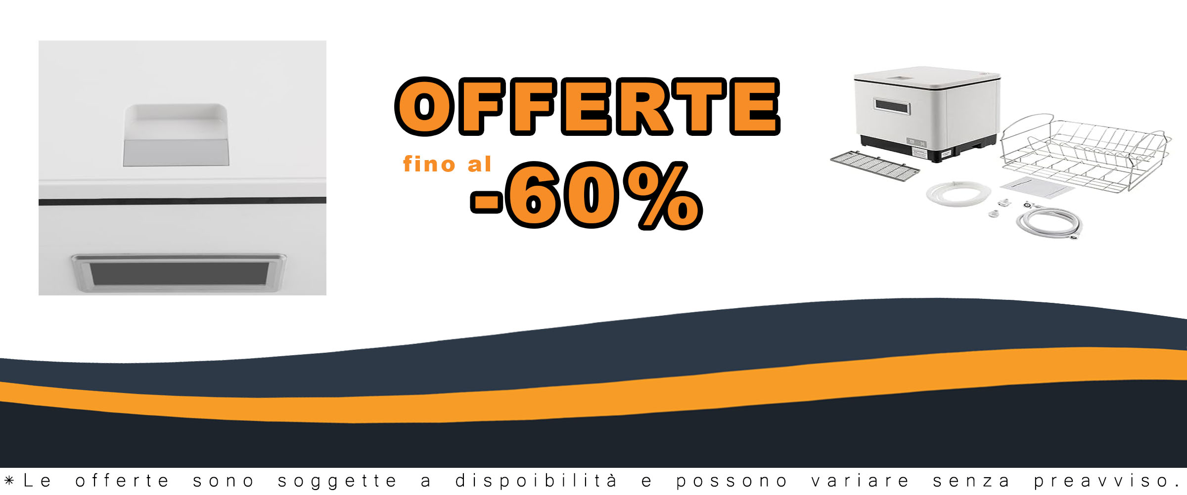 Lavastoviglie da tavolo 800W, compatta e portatile, perfetta per appartamenti e camper