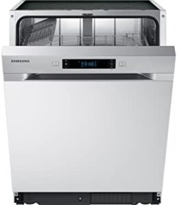 Immagine della Samsung DW5500 DW60M6040SS/EG, lavastoviglie parzialmente integrata con funzione igienica e Express 60 minuti.