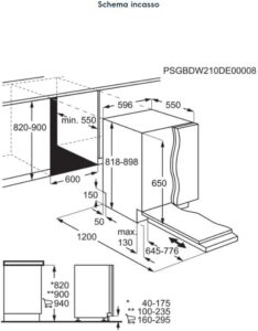 Lavastoviglie Electrolux EES47325L con design a scomparsa totale, 13 coperti e silenziosa a 44 dB