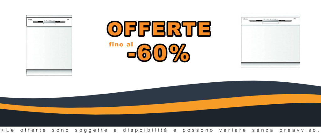 Lavastoviglie Edesa EDW-6122 WH bianca, 60 cm, 7 programmi, efficienza energetica E