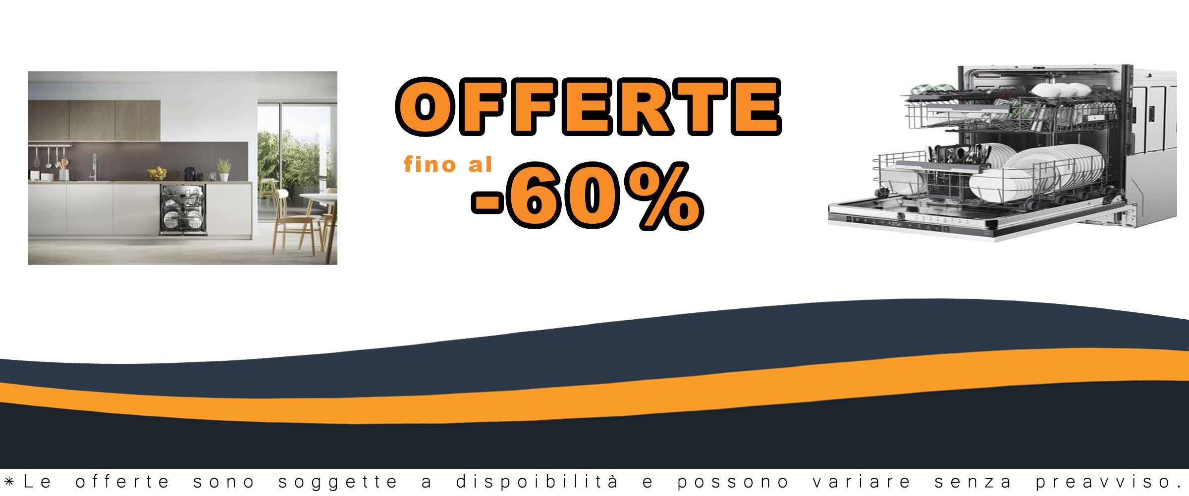 ROSIERES Lave-vaisselle Tout-intégrable RI5C4F0A-47 in cucina, elegante e integrato