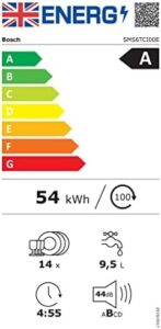 Lavastoviglie BOSCH SMS6TCI00E SER6 in acciaio inox, silenziosa e con tecnologia Home Connect