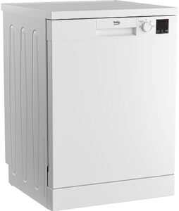 Lavastoviglie Beko DFN04321W, modello autoportante, 60 cm, 13 coperti, bianca con display LED rosso