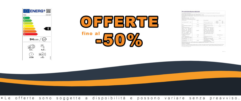 Lavastoviglie Balay 3VS572BP con 13 coperti e classe energetica A++, ideale per risparmiare energia e ottenere lavaggi perfetti.