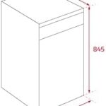 Lavastoviglie Teka DFS 44 750 SS in inox con 7 programmi di lavaggio e tecnologia Extra Dry Function