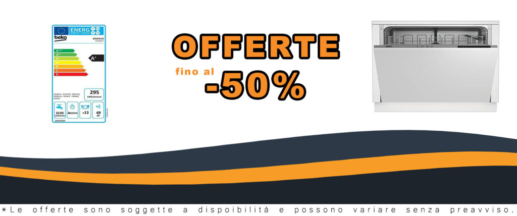BEKO DIN24C10, lavastoviglie compatta, design moderno, alta efficienza energetica, classe A+, silenziosa e conveniente