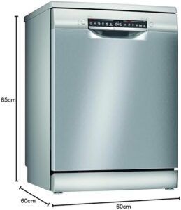 Bosch SMS4HVI31E Serie 4, lavastoviglie intelligente con programma Silence e asciugatura avanzata