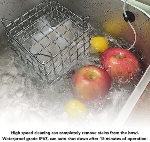 Mini Lavello Lavastoviglie Portatile per Cucina, Alta Efficienza e Resistente all'Acqua