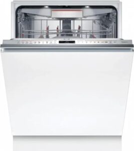Lavastoviglie Bosch SMH8ZCX01E a scomparsa totale con capacità di 14 coperti e classe energetica C, perfetta per famiglie numerose.  