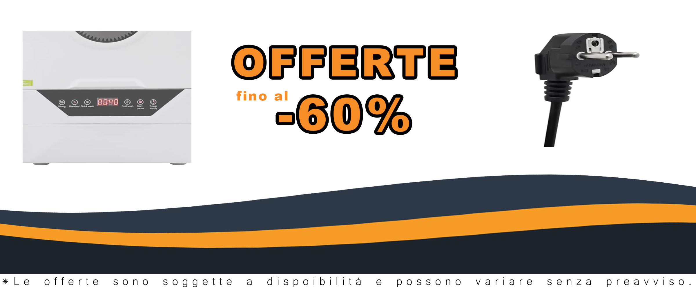Mini lavastoviglie da tavolo con 4 programmi di lavaggio, serbatoio acqua da 6 litri e display LED, perfetta per appartamenti e campeggi
