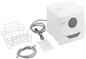 Lavastoviglie Apriltop 800W da Tavolo, 4 Modalità di Lavaggio e Serbatoio da 6L