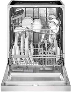 Lavastoviglie Bomann GSPE 7414 da incasso, in acciaio inox, con display LED e 6 programmi di lavaggio.