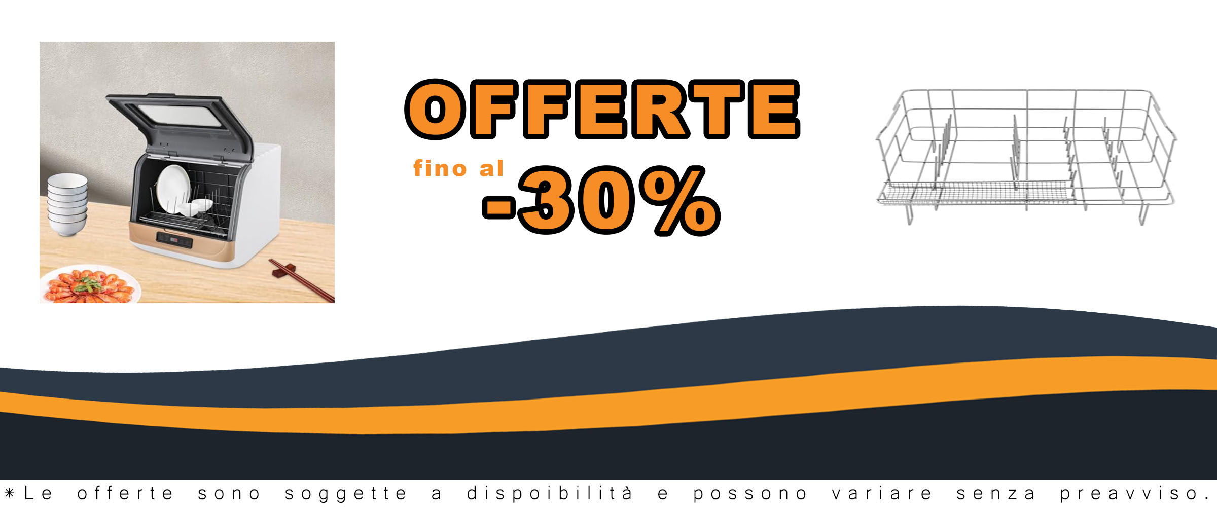 WOQLIBE Lavastoviglie da Tavolo oro, ideale per appartamenti e roulotte, con 3 programmi di lavaggio