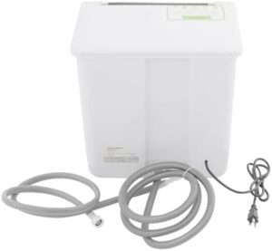 Mini lavastoviglie da tavolo, ideale per appartamenti e camper, con 4 programmi e display LED.