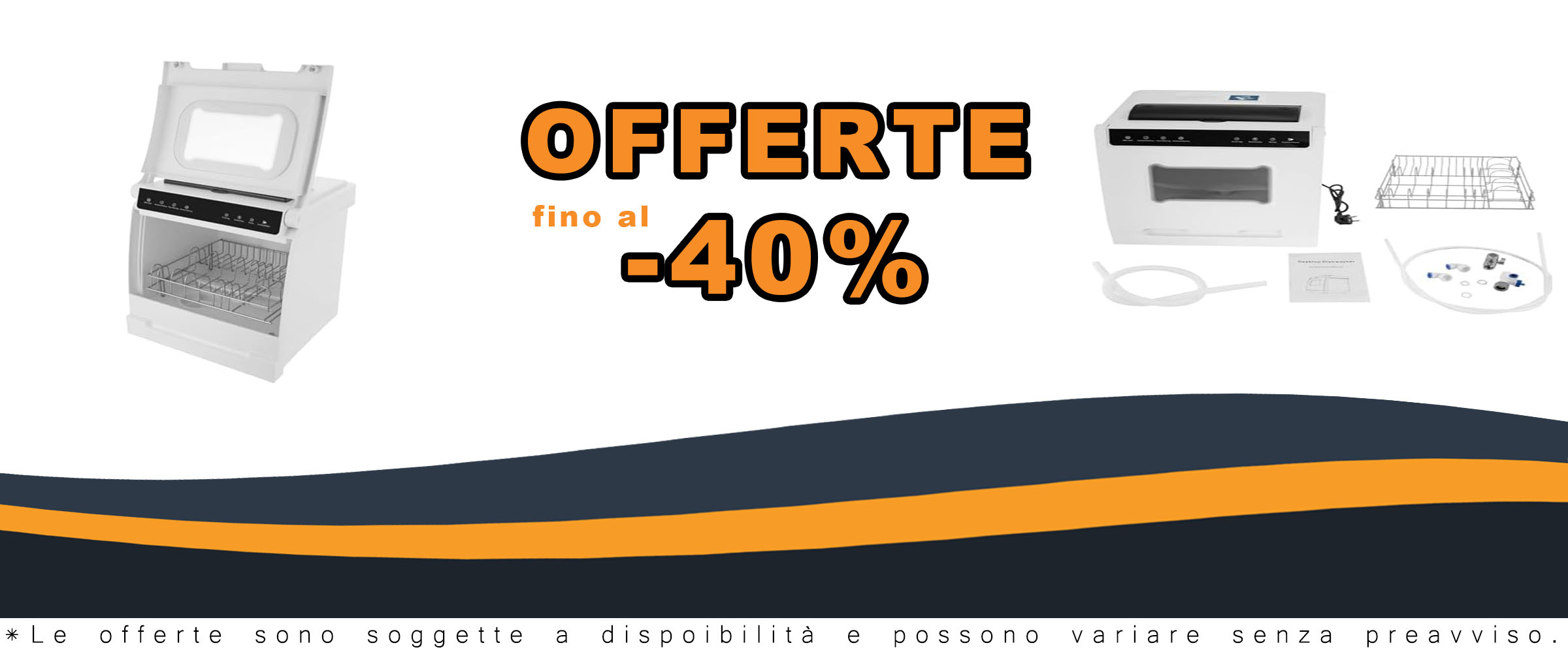 Lavastoviglie Xwj05 con serbatoio dell'acqua, perfetta per appartamenti, dormitori e camper.