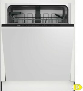 Beko DIN36430, lavastoviglie a scomparsa totale con 14 coperti e classe energetica A++, perfetta per grandi famiglie.