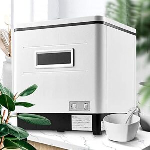 Mini lavastoviglie portatile compatta da 12 litri in acciaio inox, ideale per piccoli spazi e lavaggi veloci