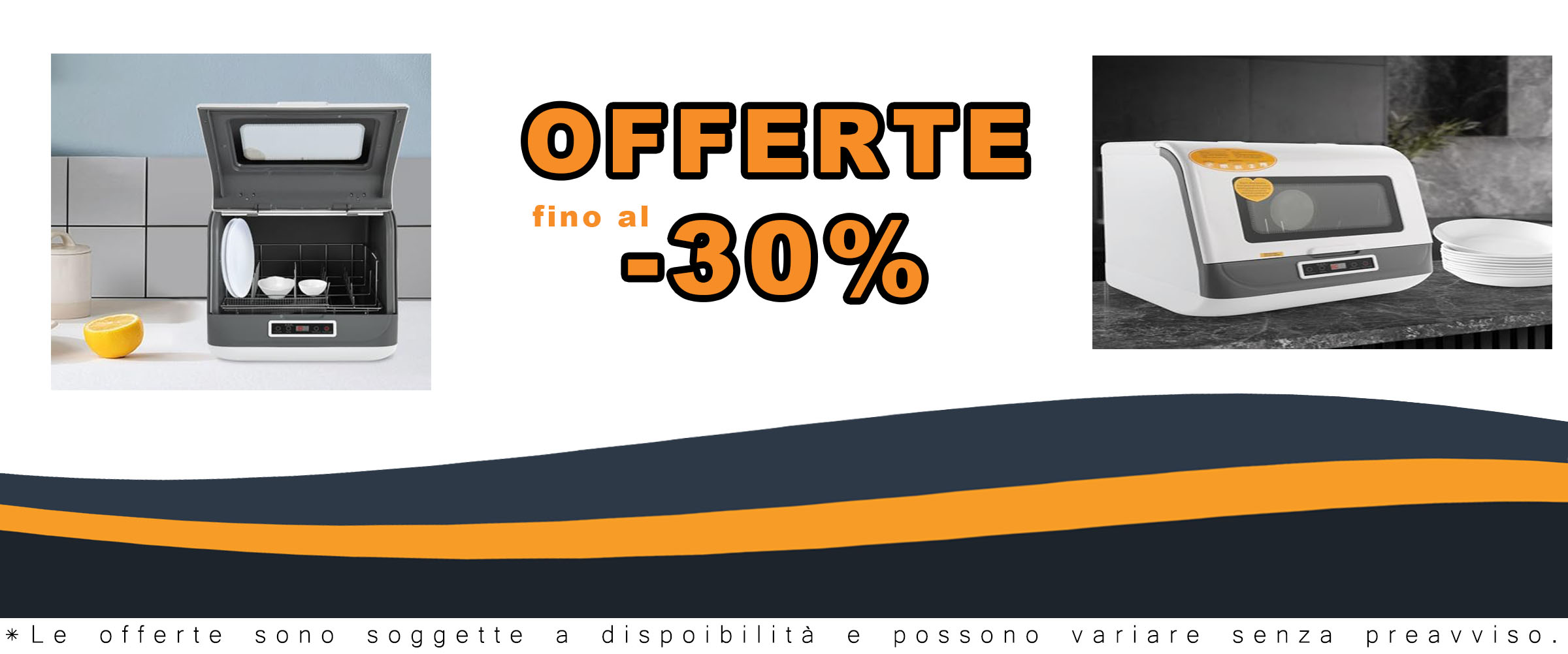 Mini lavastoviglie da tavolo compatta, perfetta per appartamenti piccoli e cucine strette.