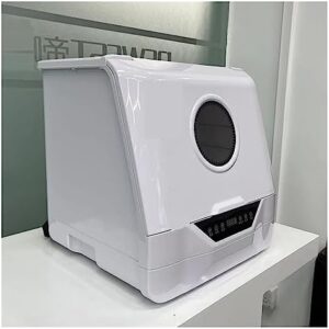 Lavastoviglie compatta e silenziosa, ideale per piccoli spazi e senza necessità di installazione, perfetta per singoli o piccoli appartamenti.