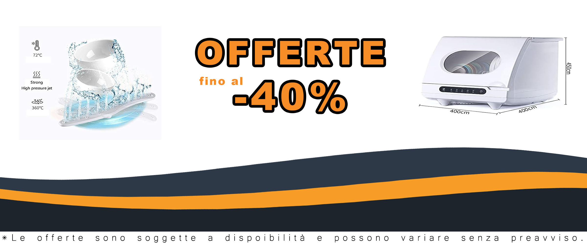 Lavastoviglie compatta da tavolo, mini lavastoviglie con pannello touch e design salvaspazio, perfetta per appartamenti piccoli.