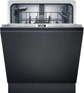 Lavastoviglie Siemens SN63EX22AE iQ300, completamente integrata e ultra silenziosa, con cestino portaposate e tripla rackMatic