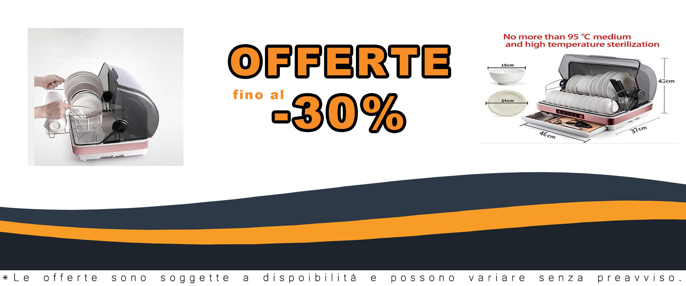 Lavastoviglie automatica compatta ed efficiente per la pulizia dei piatti senza macchie