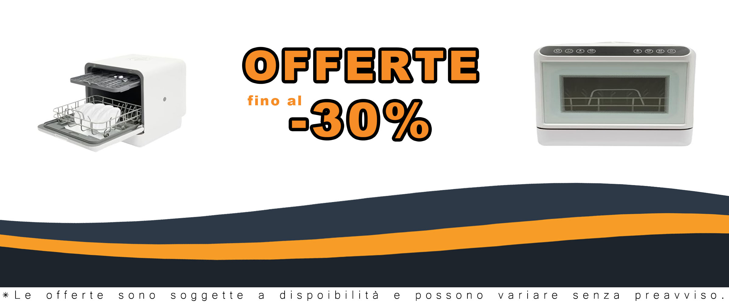 Mini lavastoviglie compatta da tavolo, 1100W, 4 programmi di lavaggio e serbatoio acqua da 6 litri