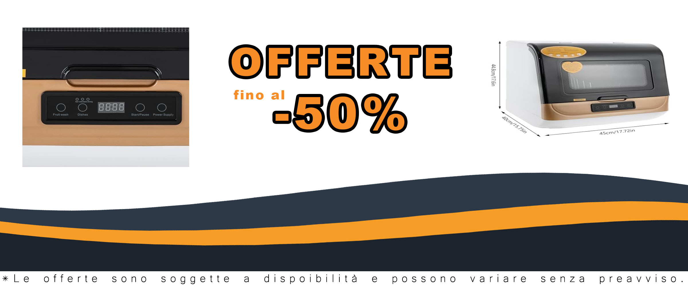 Mini lavastoviglie 800W, compatta e moderna, ideale per piccoli appartamenti e camper