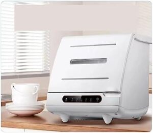 Lavastoviglie piccola da tavolo, ideale per piccole famiglie e appartamenti, con disinfezione automatica e asciugatura intelligente.