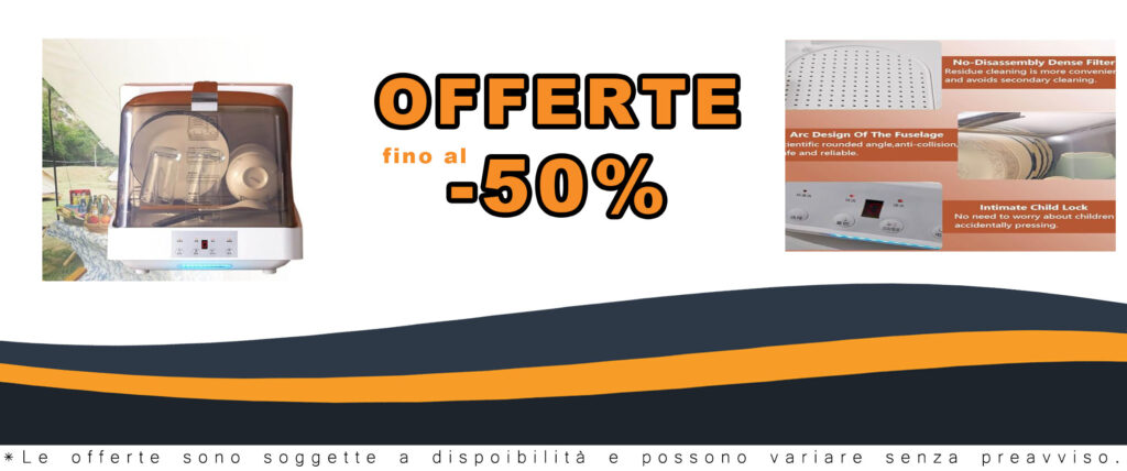 Lavastoviglie MhWrghts con serbatoio da 6 litri, ideale per appartamenti e camper
