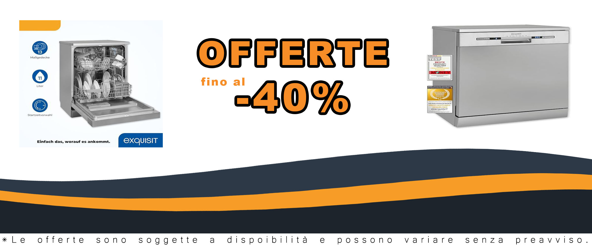 Lavastoviglie Exquisit GSP9313-030E in argento, vista laterale, con design moderno e funzionalità avanzate.