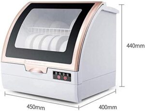 Mini lavastoviglie portatile, ideale per cucine con spazi ridotti e perfetta per lavare fino a 4 coperti per ciclo