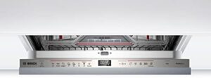 Lavastoviglie BOSCH SMH6TCX01E completamente integrata, con cassetto portaposate e funzionalità avanzate come Home Connect e PerfectDry.