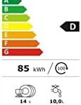 Brandt Lavastoviglie 60cm 14 Coperti 44db Integrabile con Archetto BDB424LW, silenziosa e ad alta capacità