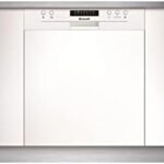 Brandt Lavastoviglie 60cm 14 Coperti 44db Integrabile con Archetto BDB424LW, silenziosa e ad alta capacità