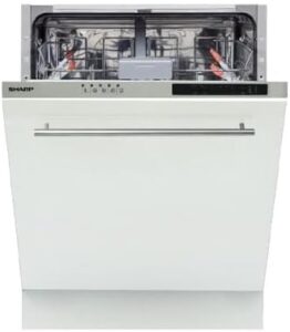 Sharp lavastoviglie completamente integrata 60cm 13 coperti con silenziosità di 47db