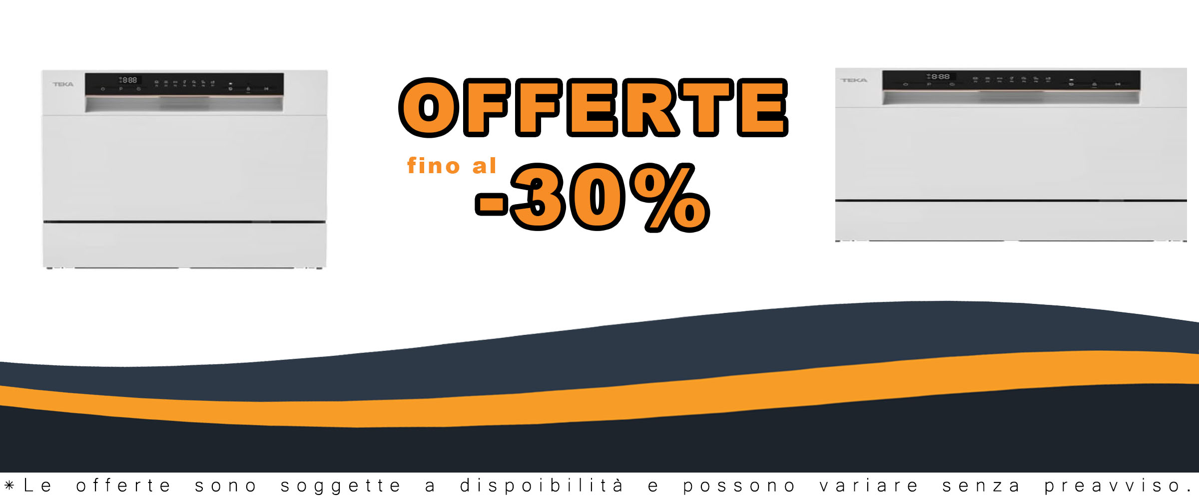 Lavastoviglie Teka LC 24700 compatta da 6,5L con 7 coperti e 46 dB, ideale per spazi piccoli e performance silenziose.