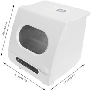 Linmeas-753 Lavastoviglie Mini Portatile, compatta e perfetta per appartamenti e camper