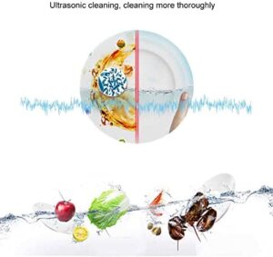Mini Lavastoviglie Portatile Blu per frutta, verdura e stoviglie con ricarica USB