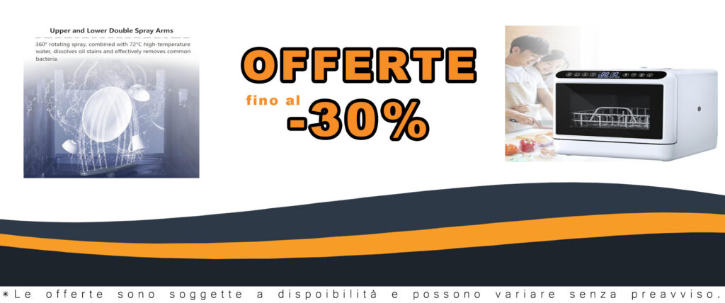 MhWrghts Lavastoviglie Portatile da banco, compatta e pratica per piccoli spazi come appartamenti e dormitori.