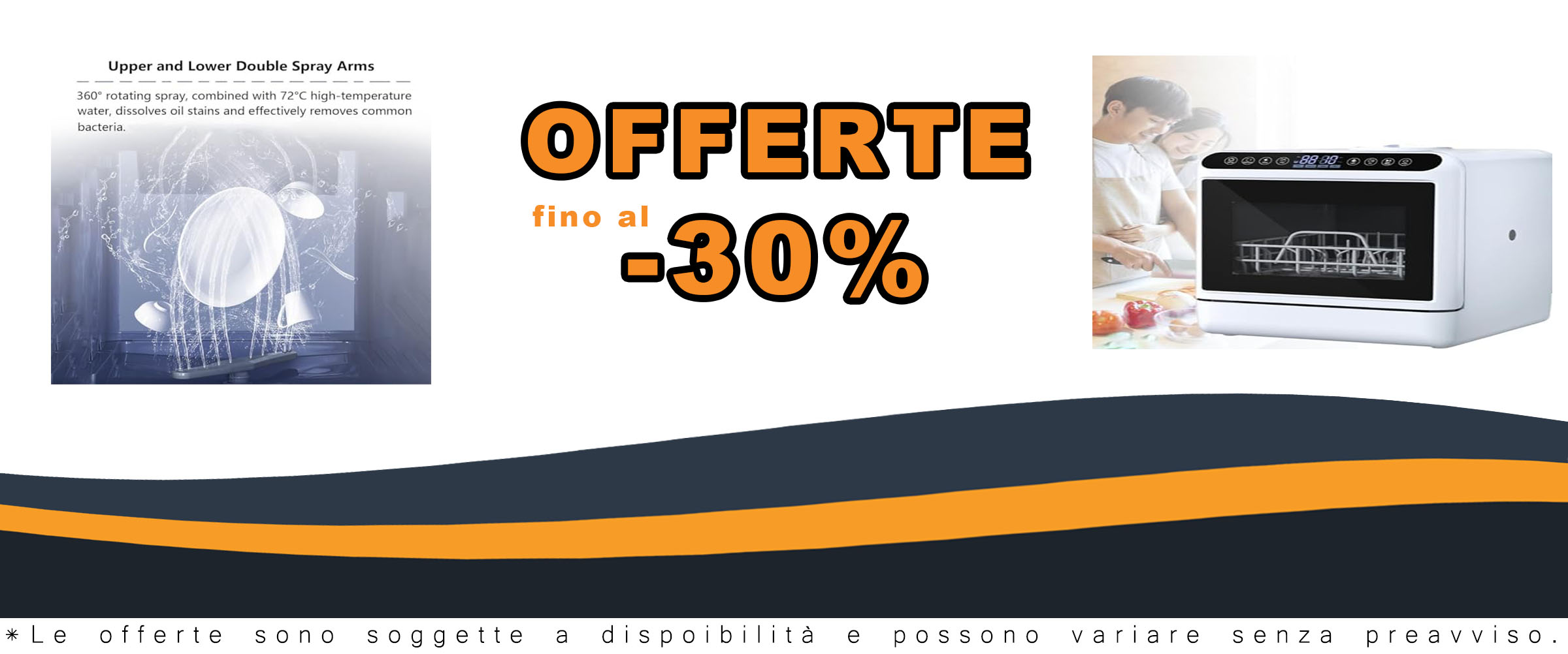 MhWrghts Lavastoviglie Portatile da banco, compatta e pratica per piccoli spazi come appartamenti e dormitori.