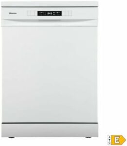 Lavastoviglie Hisense HS622E10W, silenziosa e con filtro autopulente, ideale per 13 coperti, con programma ECO