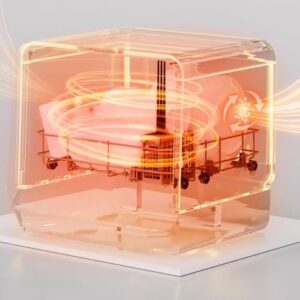 Lavastoviglie da appoggio automatica, ideale per spazi piccoli e con tecnologia inverter per un lavaggio efficiente.