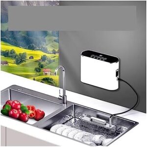 Lavastoviglie Lavatrice Multifunzione Desktop ad Ultrasuoni, ideale per la purificazione degli alimenti senza installazione