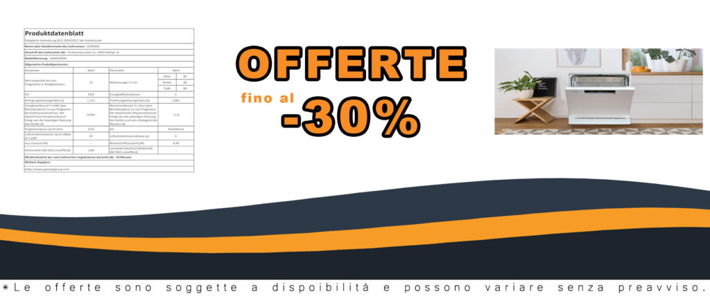 Lavastoviglie Gorenje GS642E90W - 13 coperture, Total AquaStop, programma igienico, e funzione SpeedWash