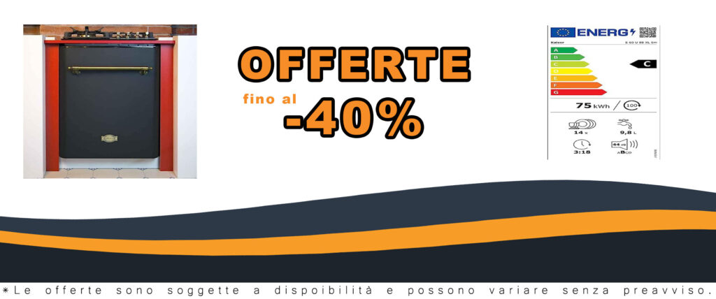 Lavastoviglie da incasso Kaiser Empire S60 U 88XL Em con Aquastop e microfiltro autopulente