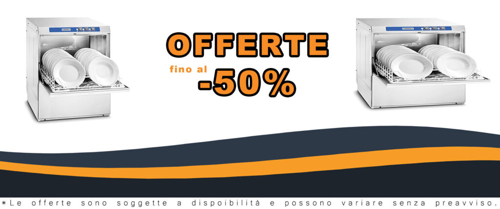 Casselin CLVA50 lavastoviglie 500 coperti, ideale per famiglie numerose e uffici, design compatto ed efficienza energetica.