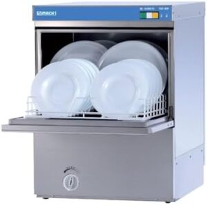 MACH LAVASTOVIGLIE 540 MS9453PS P/H 400 TRIFASE in funzione, lavaggio rapido e ad alta capacità