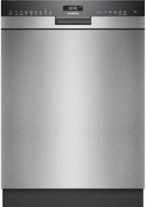 Siemens SN45ZS07CE, iQ500 Smart Lavastoviglie Sottopiano, con cassetto portaposate e tecnologia Zeolite, extra silenziosa e varioSpeed