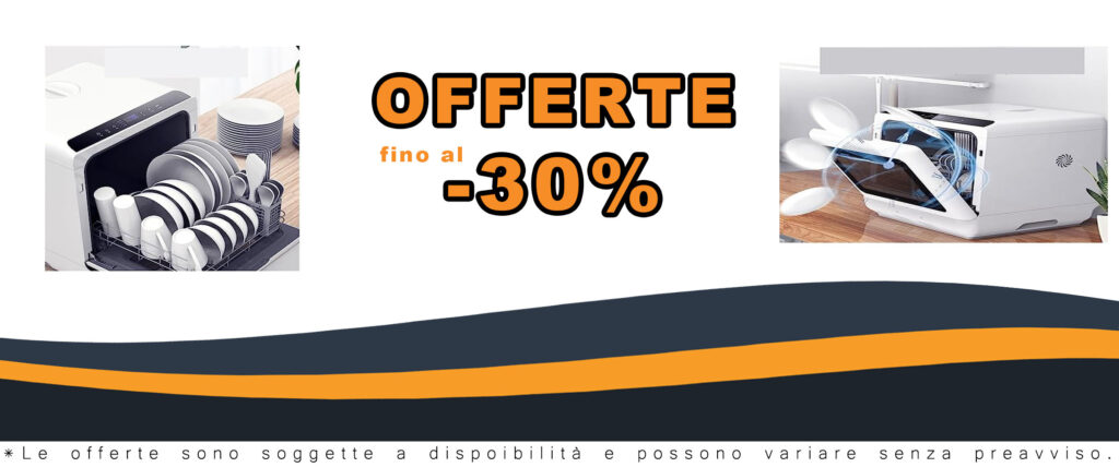 Lavastoviglie Home Desktop, compatta e facile da usare, senza installazione, con asciugatura ad aria calda e disinfezione UV